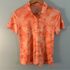 Nike Women's Dri-FIT UV Fairway Print Polo. Size Small.